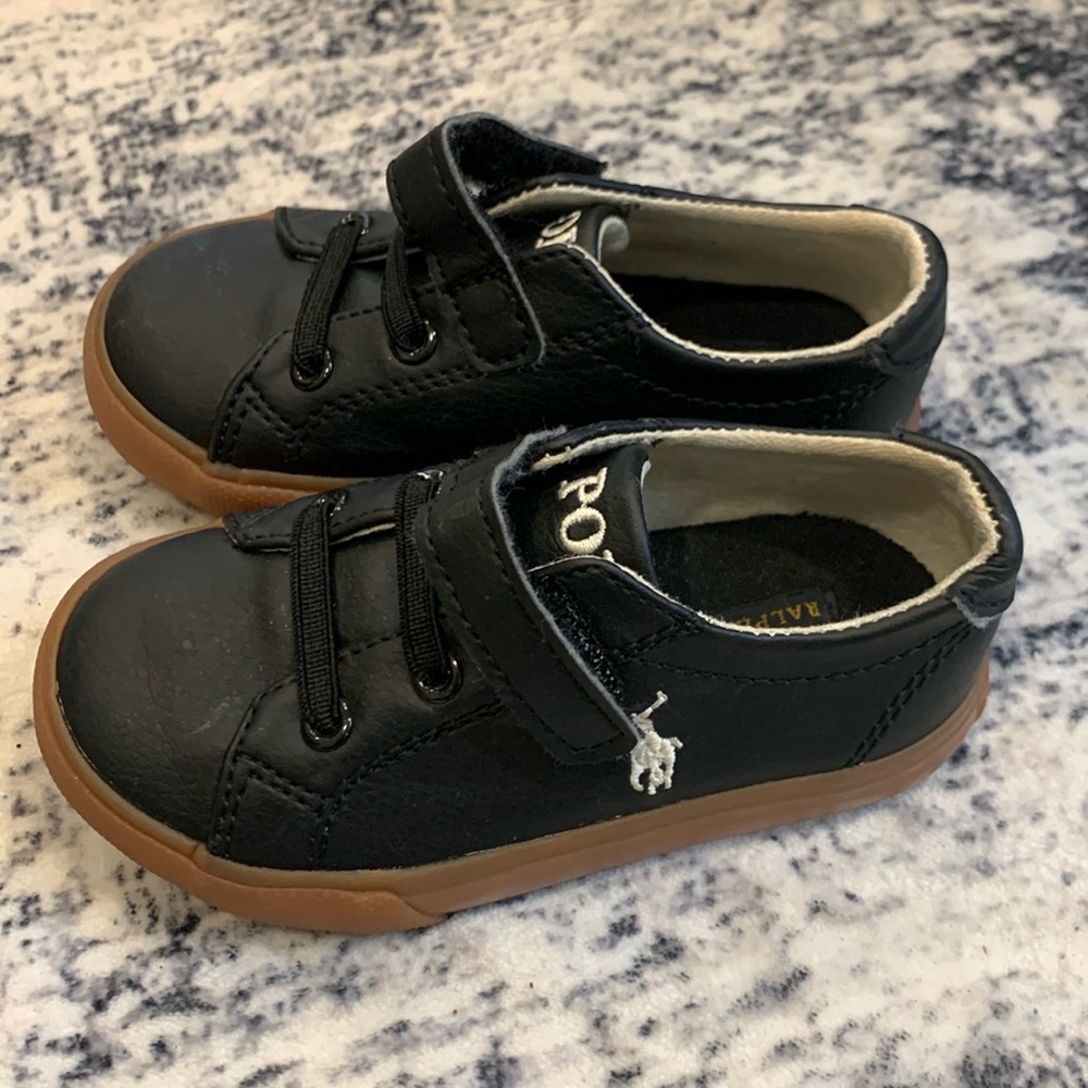 Toddler size 6 polo Ralph Lauren’s sneakers
